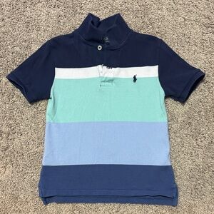 Boy’s Polo Ralph Lauren Striped Polo Shirt